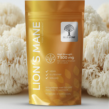 Lion's Mane 7500mg Max Strength 15:1 Extract | One Capsule per day