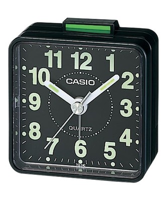 CASIO TQ-140-1EF Black Tabletop Alarm Clock