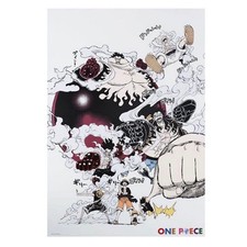 One Piece Luffy Gears A1 Poster Anime Wall Art Official Merchandise