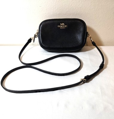 COACH Convertible Belt Bag F79210 Black Leather - Bum Bag-