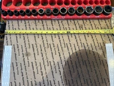 Grey Pneumatic 1312 (plus 2!) 15-Pc. 1/2" Drive Shallow SAE Impact Socket Set