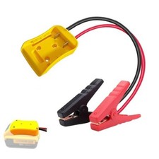 Jumper Cables with Adapter Compatible with Dewalt 20V Battery, 1.3FT 8AWG