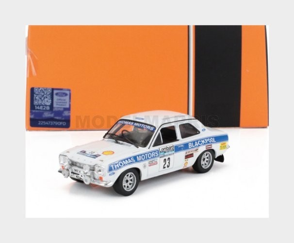 Ixo-Models Rac439.22 Ford England - Escort Mki Rs 1600 (Night Version) Team Thom