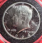 1964 US Kennedy SILVER PROOF Half Dollar!