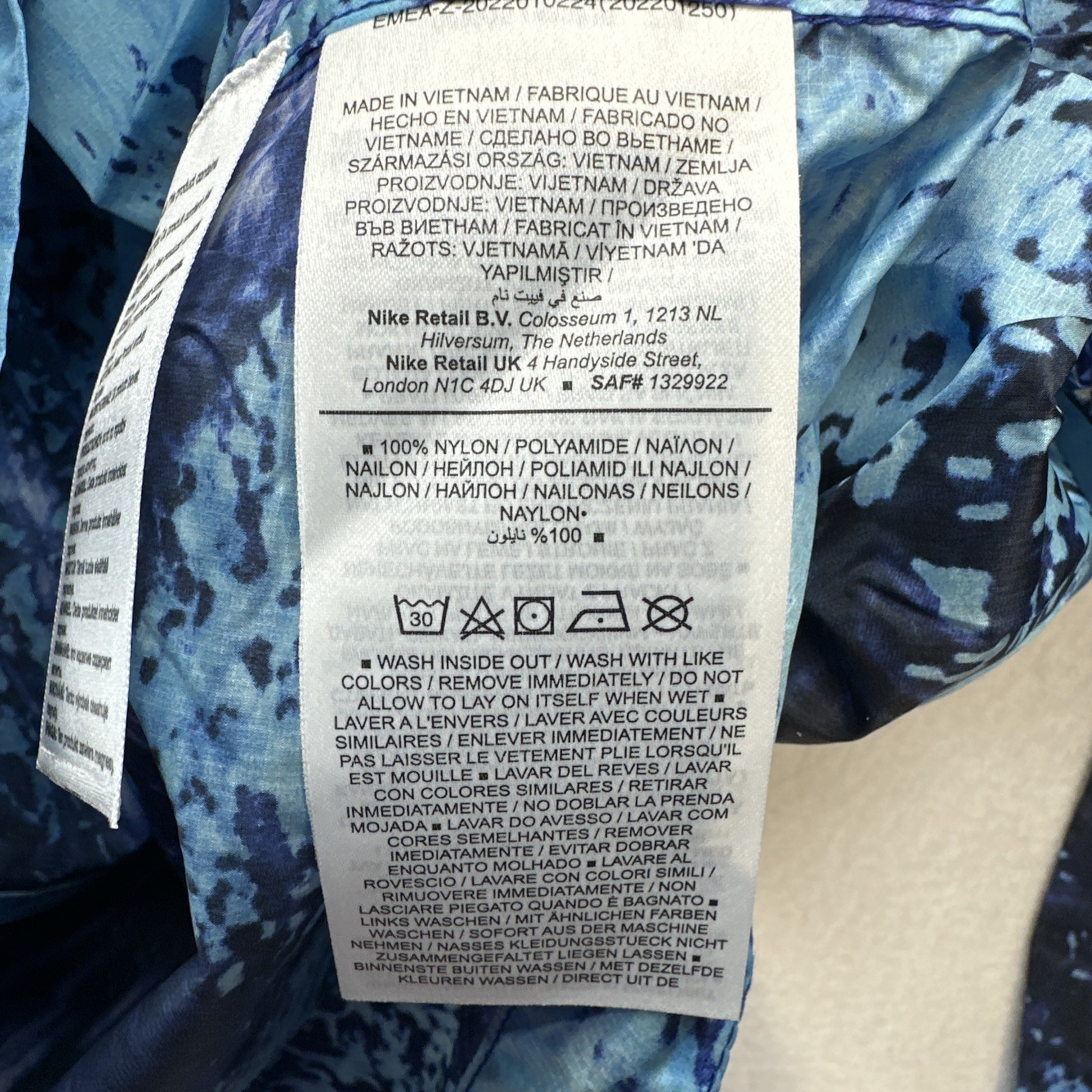 Nike ACG Unreleased 2022 Olympic Village USA Jacket - Sz XL (B4429-405) Nwt thumbnail 10