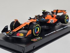 Bburago 1:43 Lando Norris #4 McLaren MCL39 Monaco GP Winner 2025 F1