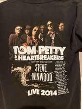 Tom Petty & Steve Winwood Live 2014 Official Tour T-shirt Men’s M Music Tee IR