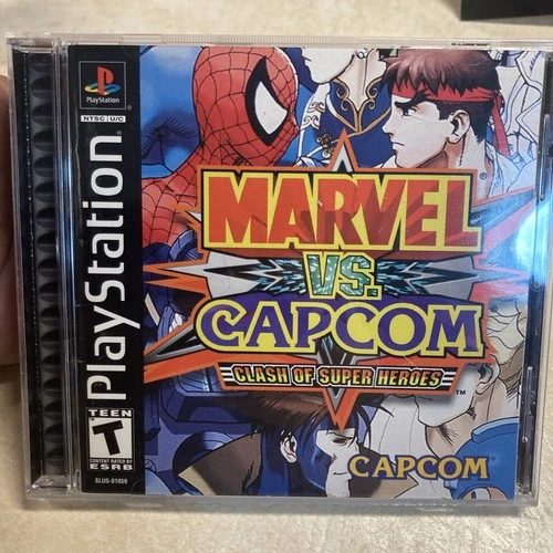Marvel vs Capcom: Clash of Super Heroes PlayStation PS1 CIB