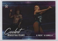 2021 Topps WWE Coolest Mixed Tag Teams R-Truth & Carmella #MT-5 Patch Tag 10rc