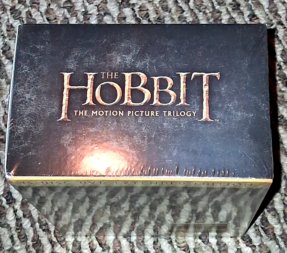 The Hobbit Trilogy Extended Edition Box Set 15 Disc DVD 3 Movie iSET SEALED NEW - Image 3 of 4