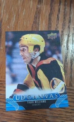 2023-24 Upper Deck Extended Series - Ud Canvas Legends Tiger Williams #C405