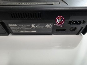Sega Saturn Console parts or repair Untested Video Game 