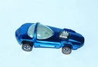 1967 MATTEL HOT WHEELS REDLINE SILHOUETTE BLUE WHITE INTERIOR CLEAN ORIGINAL!!!