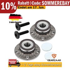 2x Radnabe Radlager Hinten Passend für Audi A3 8P 8V VW Golf 5 6 7 1K 5K 512336