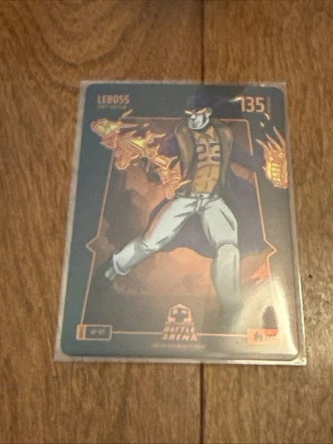 Bo Jackson Battle Arena LEBOSS Battlefoil LeBRON JAMES Bf-121 SSP Fire