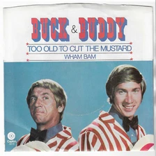 BUCK OWENS & BUDDY - WHAM BAM / TOO OLD - 1960s 7" 45rpm RECORD w/PICTURE SLEEVE