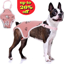 Dog Diaper Sanitary Panties With Suspenders, Pet Physiological Pants Adjustable
