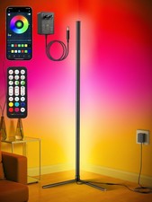 Corner Floor Lamp, Modern LED Corner Lamp with APP  Remote Control, 16 Milli...