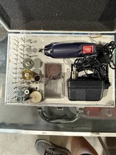 Mini Rotary Tool Kit 12V DC 500mA 12000RPM Engraver Grinder Polisher w/Bits Case
