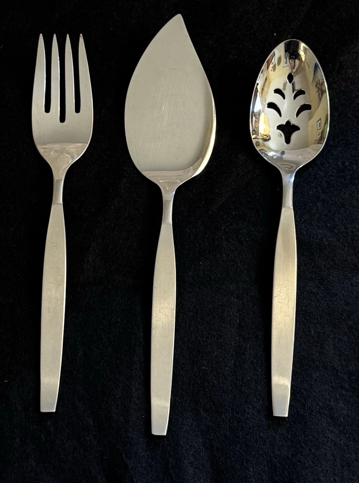Set of (3) Vintage Oneida Community FROSTFIRE Serving Pieces LOT MCM
Opens in a new window or tab