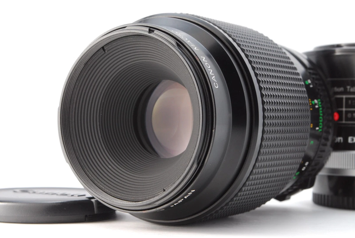レンズ(単焦点) CANON NEW FD MACRO 100mm f/4 #7224 CANON NEW FD MACRO 100mm f/4 MF NFD Lens [Near Mint,Tested] from
