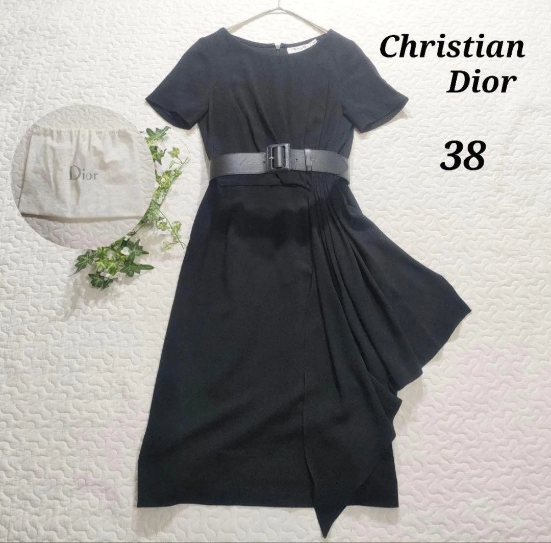 leather ruched dress Faux Leather Waist Ruched Dress main image 0