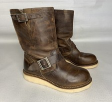 Redwing Red Wing Shoes 2975 Engineer Boots Größe US 4,5 UK 3,5 EU 36 230mm Braun