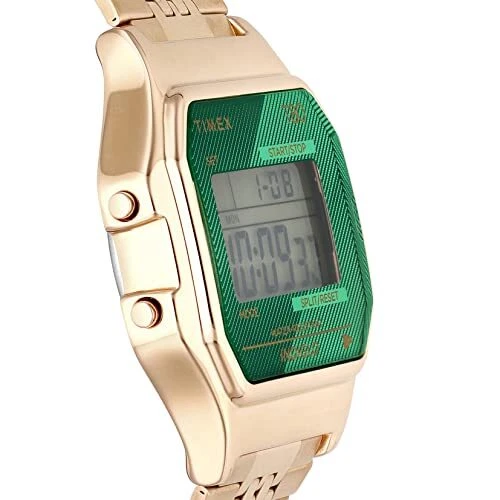 [TIMEX] Watch Timex80 Green Dial Brass Quartz 30MM TW2V19700 Gold