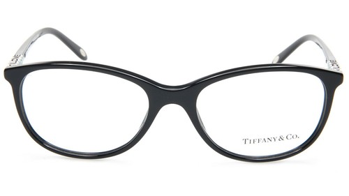 NEW TIFFANY & Co. TF 2083 8001 BLACK EYEGLASSES GLASSES 53-17-140 B40mm Italy - Picture 2 of 12