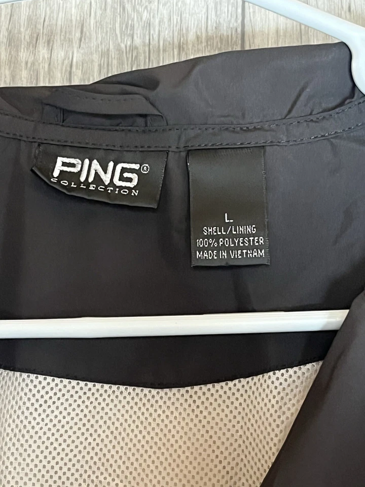 PING Colección 1/4 Cremallera Pullover Sudadera Manga Larga Golf Polar Talla L Foto 4 de 4