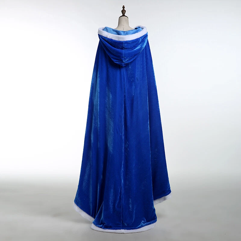 Disney Cosplay Cloak Halloween Christmas Theater Snow White Princess Belle Santa - Image 4 of 4