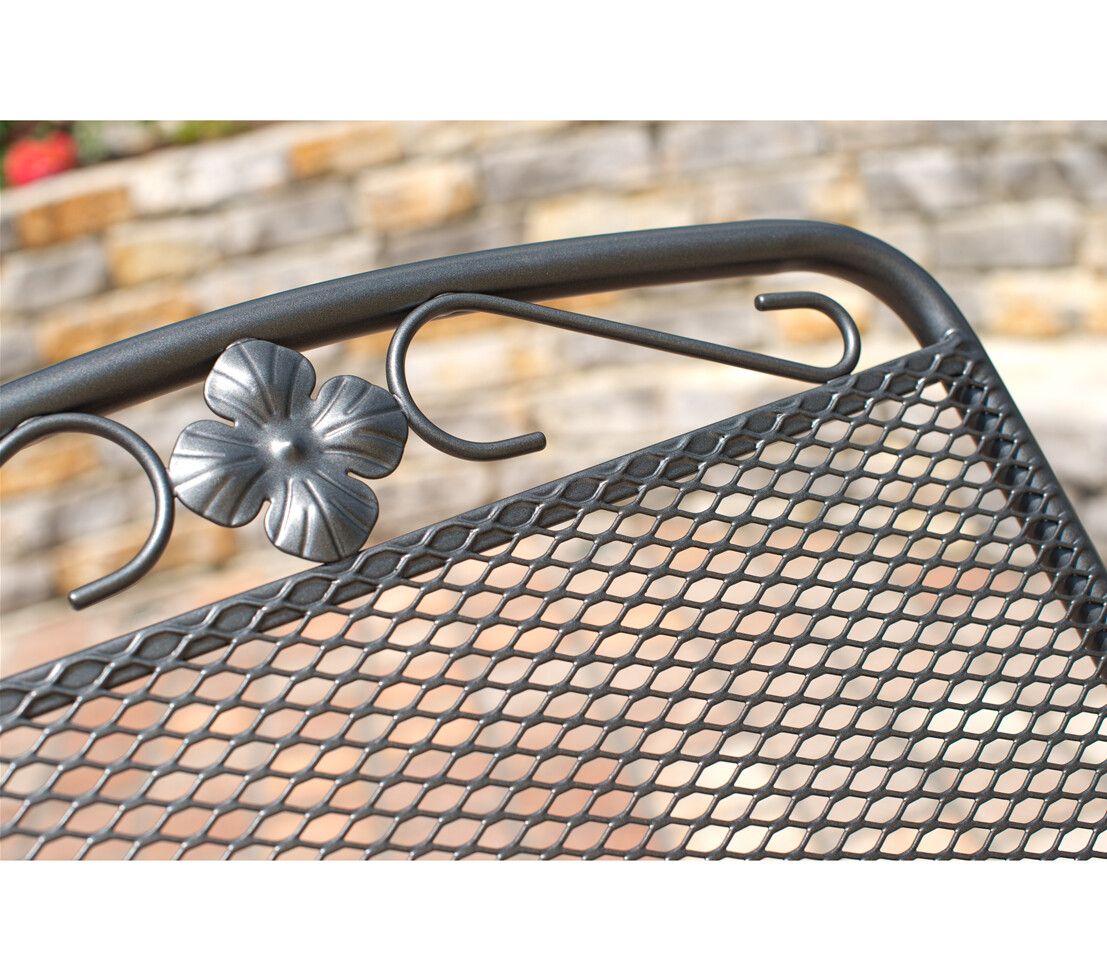 Gartenmöbel Savoy 7teilig Tisch 2 Stapelsessel 4 Klappsessel Metall