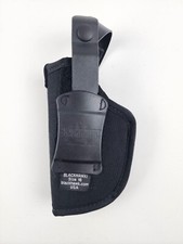 Blackhawk: Black Nylon Pistol Holster Size 16 USA Made