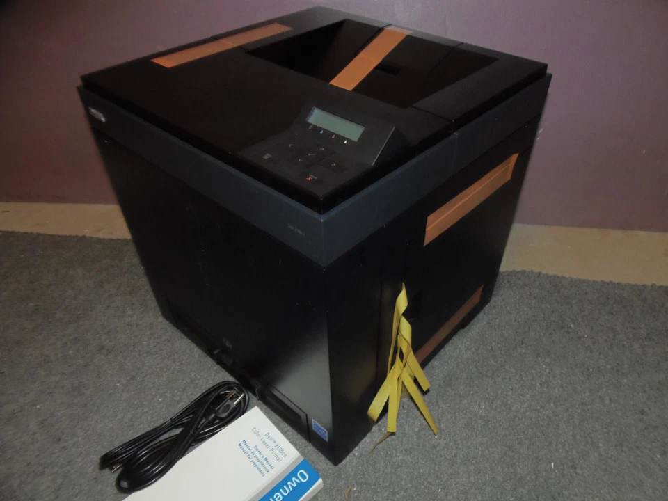 New Dell 2130CN Workgroup Color Laser Printer Please Read - Image 2 of 4