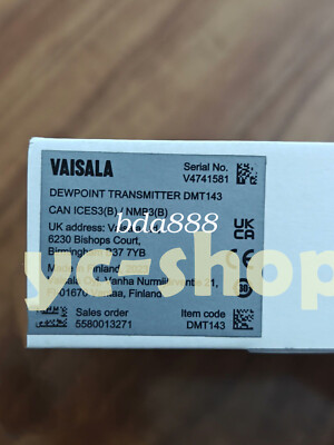 /New Vaisala DMT143 dew point meter Fast Shipping via FedEx or DHL