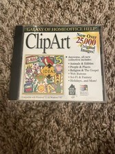Galaxy of Home Office Help ClipArt 25000 Clip Art Images CD Windows 3.1 / 95