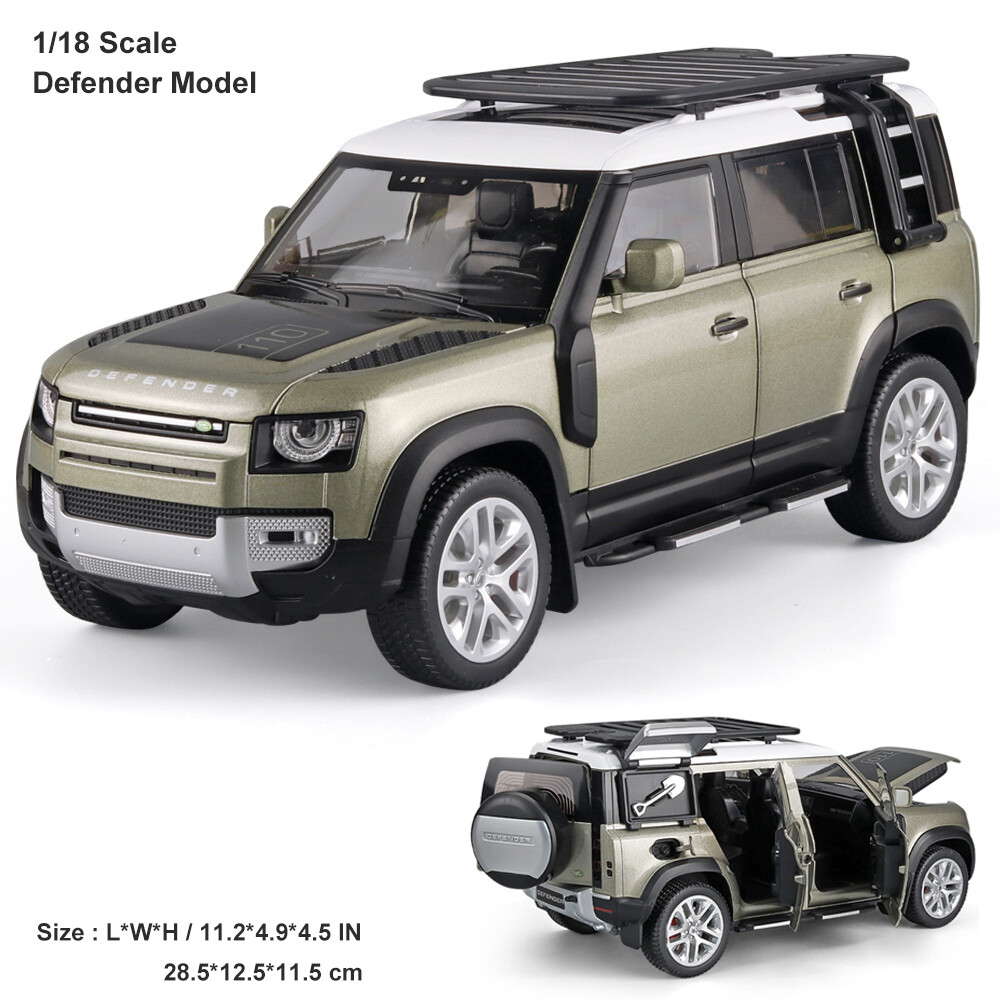 1/18 Land Rover Defender 110 Diecast Vehicle Model Car Toy