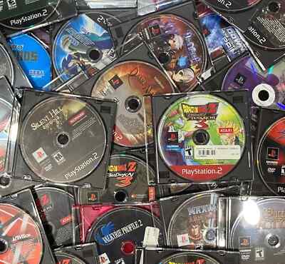 SONY PlayStation 2 PS2 You Pick & Choose Disc ONLY - TESTED Working Clean S - Z