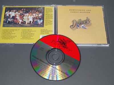 THE DILLARDS - HOMECOMING AND FAMILY REUNION / USA-ALBUM-CD 1991 (MINT-)