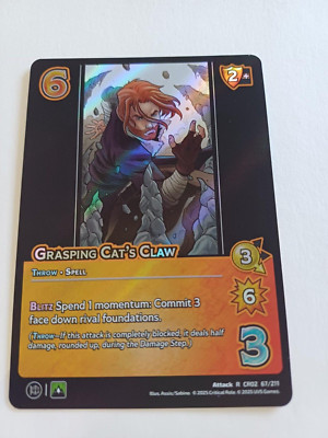 Grasping Cat's Claw Critical Role Heroes of Exandria Rare #67