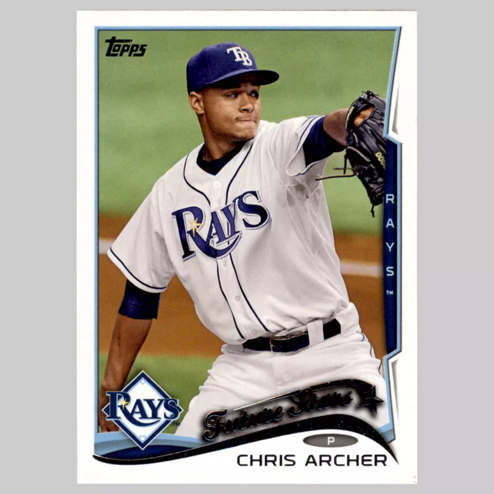 Chris Archer trading card