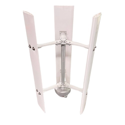 3000W 12V 24V 48V Vertical Axis Power Boost Wind Turbine Generator 3-Blades Kit - Foto 15 di 17