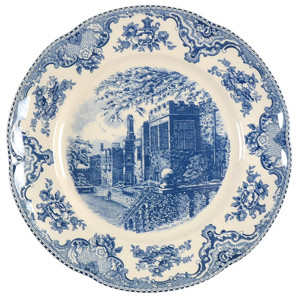 Johnson Brothers Old Britain Castles Blue  Chop Plate  5937477