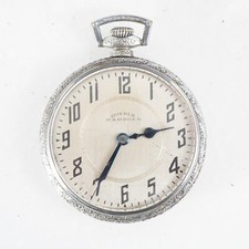 :Dueber Hampden 1919 16S 7J Pocket Watch SG - Inoperative