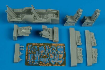 Aires 7256 - 1:72 F-16l Sufa cockpit set for Hasegawa  - Neu