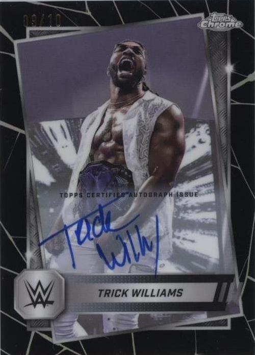 道楽 ウィリアム マジックアート 2025 Topps Chrome WWE - Trick Williams #15 for sale | eBay
