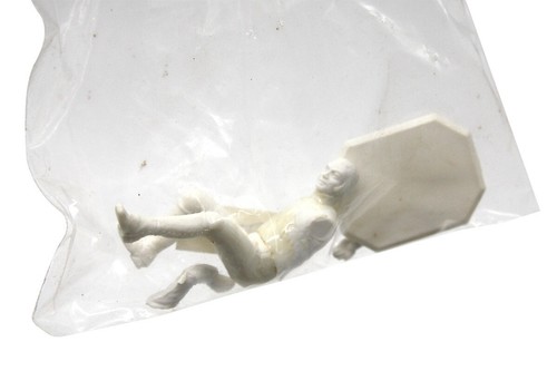 1815 BW (LOOSE) "Emperor's Sedan" (1:30) White Plastic Figure Kit, by Historex - Picture 2 of 9