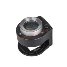 6 LEDs 30X Magnifying Glass Lens Loupe Magnifier Handheld Coin Stamps  Magnifier