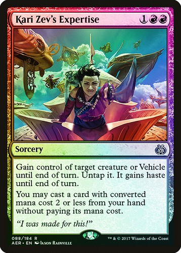 expertise cards mtg Yahenni's - Aether Revolt, # 75 This is of Rare rarity. MTG Baral's Expertise Aether Revolt