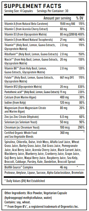 ASEA Source - Multivitamin Complex - BB 10 / 2027 - Image 3 of 3